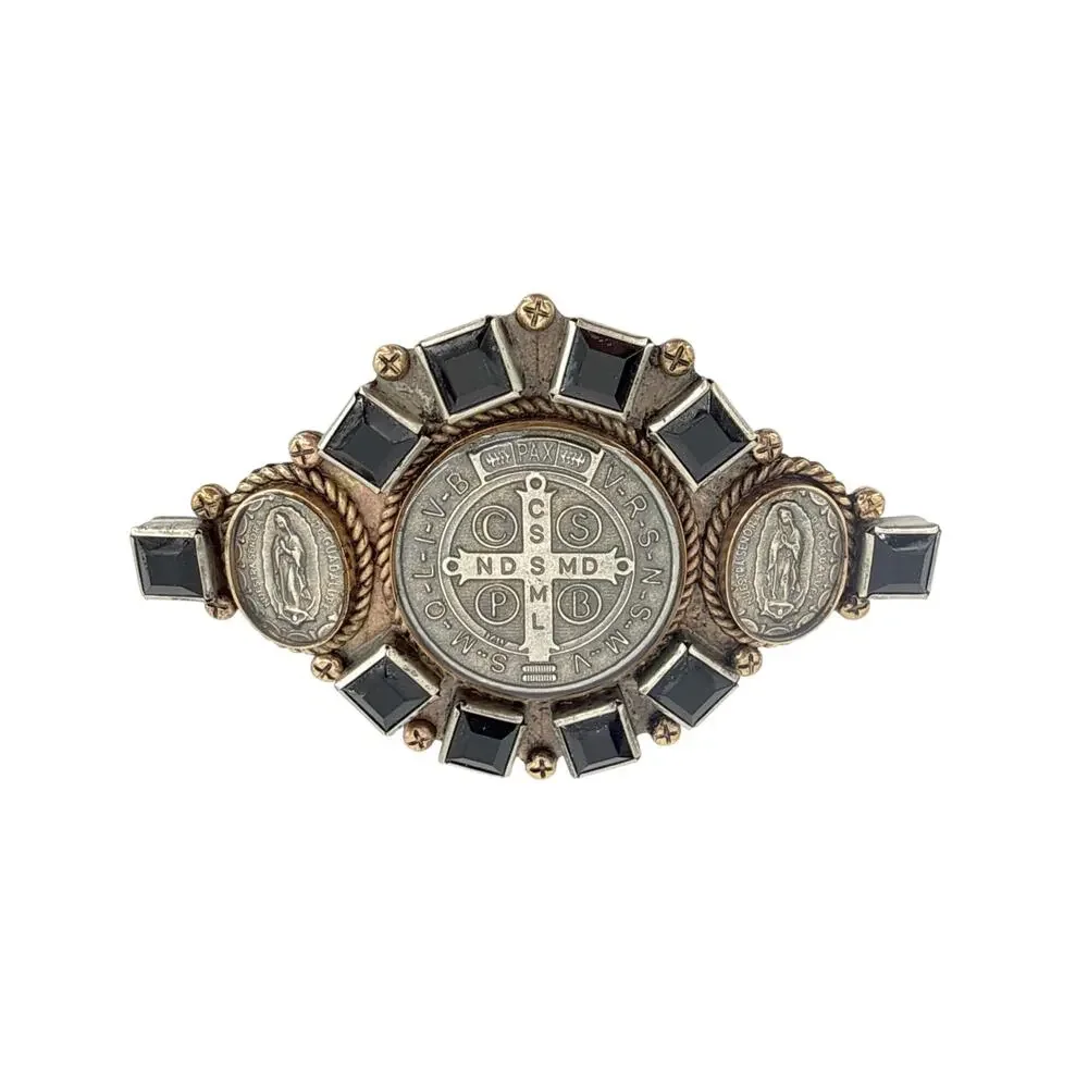 VIRGINS SAINTS & ANGELS VSA San Benito Goddess Buckle - Jet